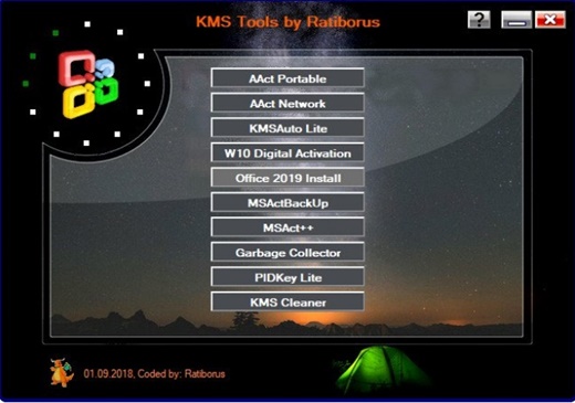 Ativador Windows 10 e office KMS Tools