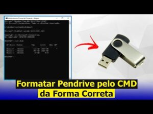 Como Formatar Pen Drive usando o CMD